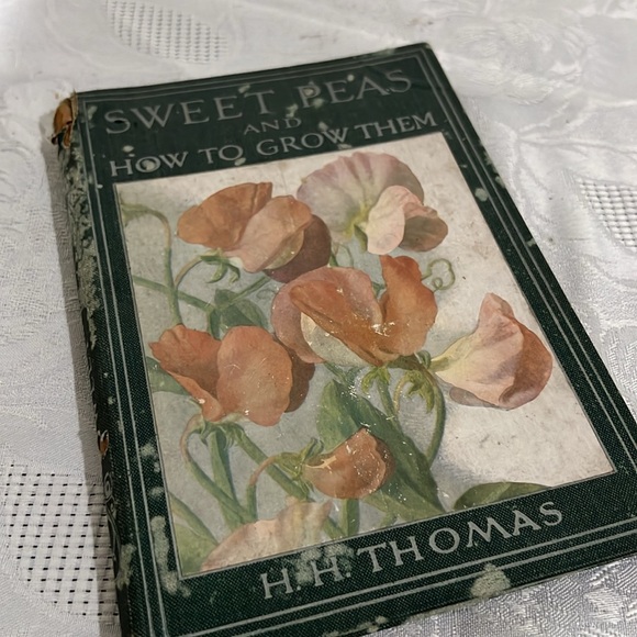 First Edition Sweet Peas and How to Grow Them by H. H. Thomas hardcover book - Picture 9 of 13